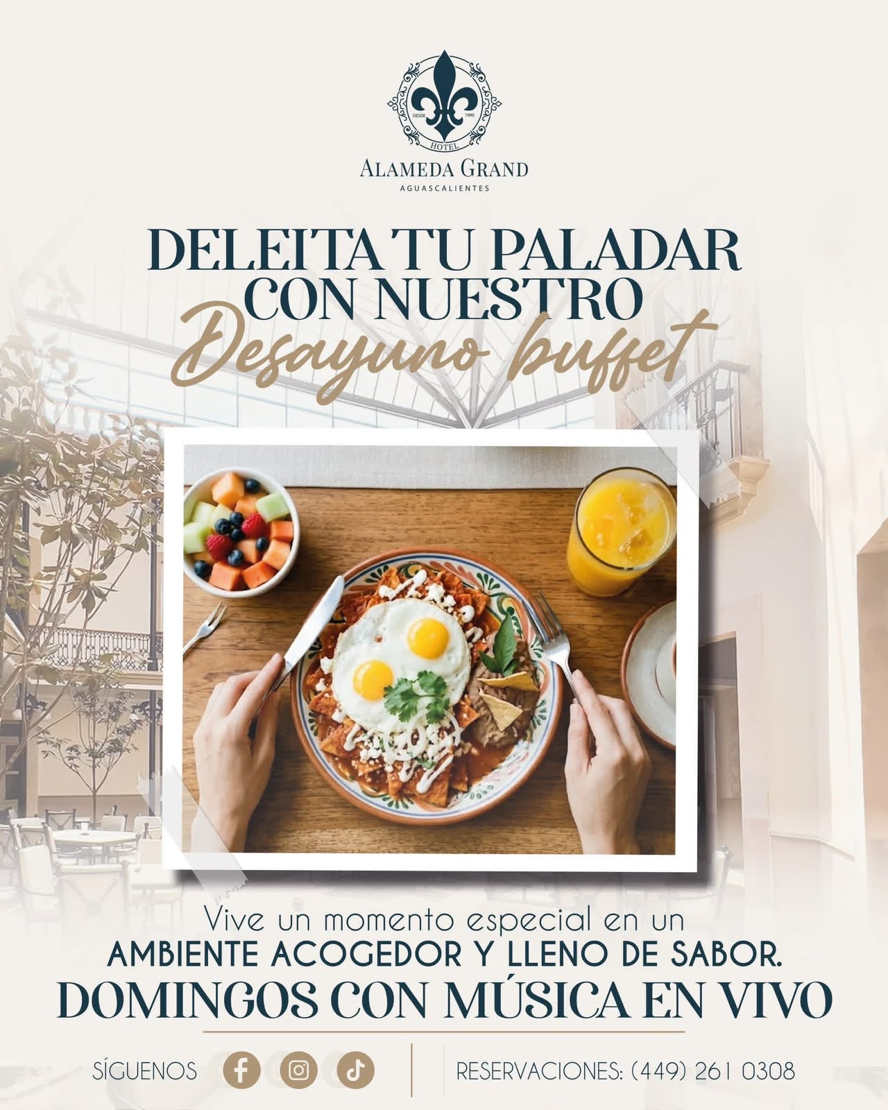 Deleita tu paladar en Alameda Grand